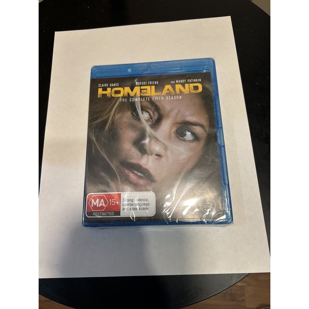 Homeland: The Complete Fifth Season (Blu-ray, 2015, 3 Discs)